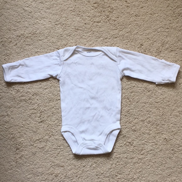 carters white onesie